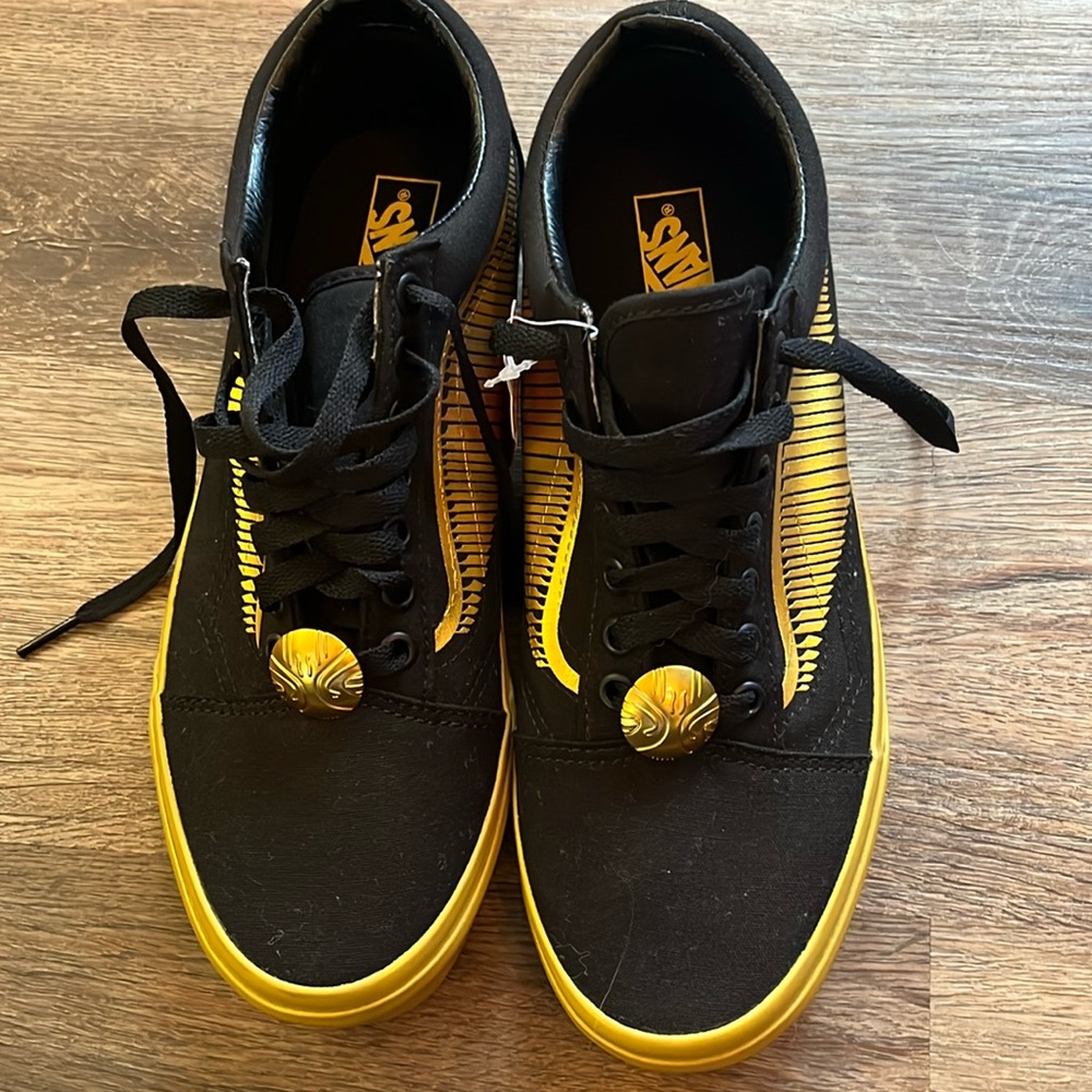 COPY - Vans old skool Harry Potter golden snitch sneakers
